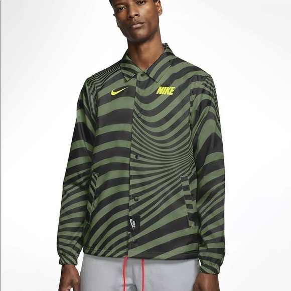 Nike Men's Size Small Air Max Coaches Windbreaker Jacket CW475-326 - Picture 2 of 5